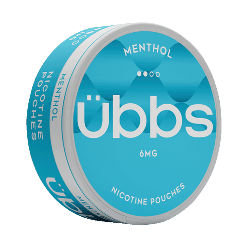 Übbs Menthol 6mg, 5-pakke med nikotinposer