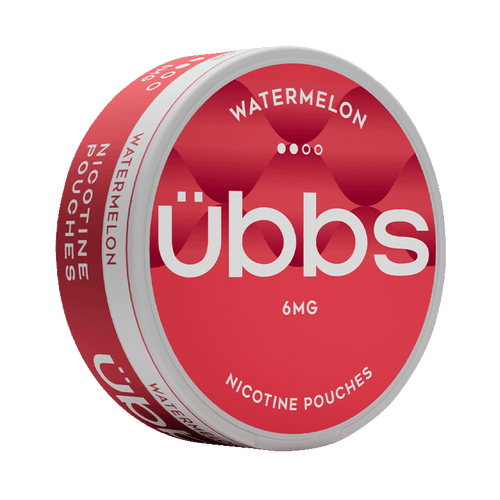 Übbs Watermelon 6mg, 5-pakke med nikotinposer