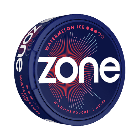 ZONE No53 Watermelon Ice 10mg, 5-pakke med nikotinposer