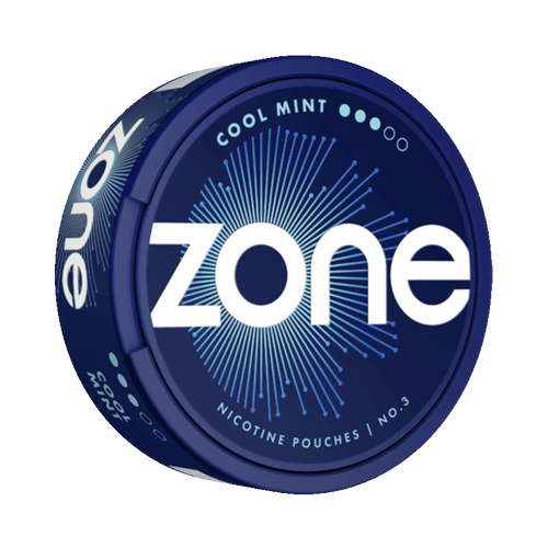 ZONE No3 Cool Mint 10mg, 5-pakke med nikotinposer