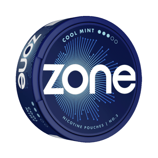 ZONE No3 Cool Mint 10mg, 5-pakke med nikotinposer