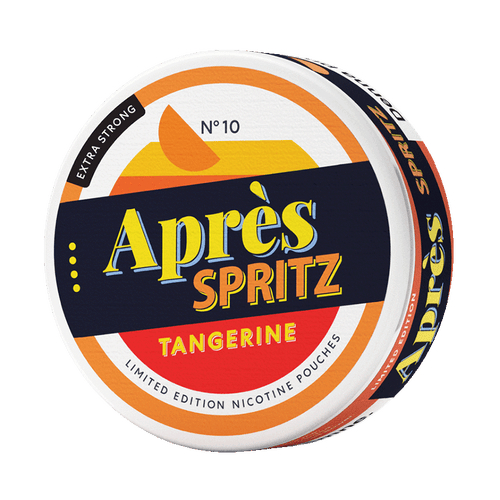 Après No.10 Tangerine Spritz Extra Strong 8,3mg, 5-pakke med nikotinposer