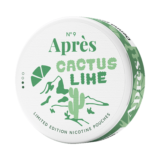 Après No.9 Cactus Lime 4,4mg, 5-pakke med nikotinposer