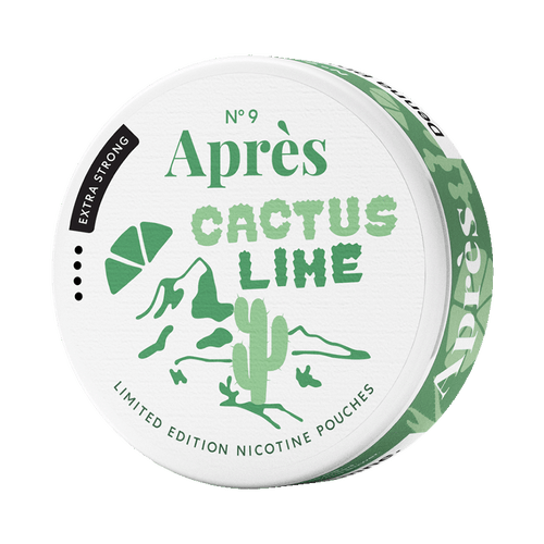 Après No.9 Cactus Lime Extra Strong 8,3mg, 5-pakke med nikotinposer