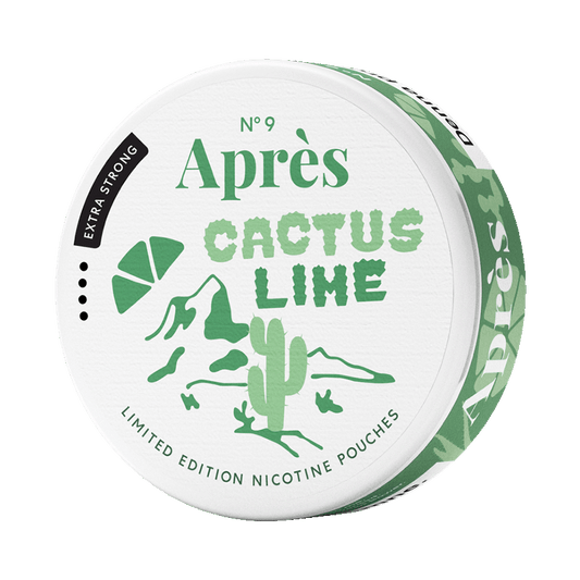 Après No.9 Cactus Lime Extra Strong 8,3mg, 5-pakke med nikotinposer