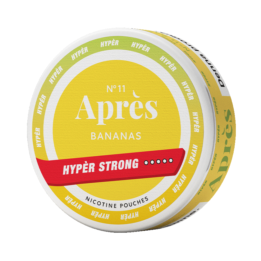 Après No.11 Bananas Hypèr Strong 11mg, 5-pakke med nikotinposer
