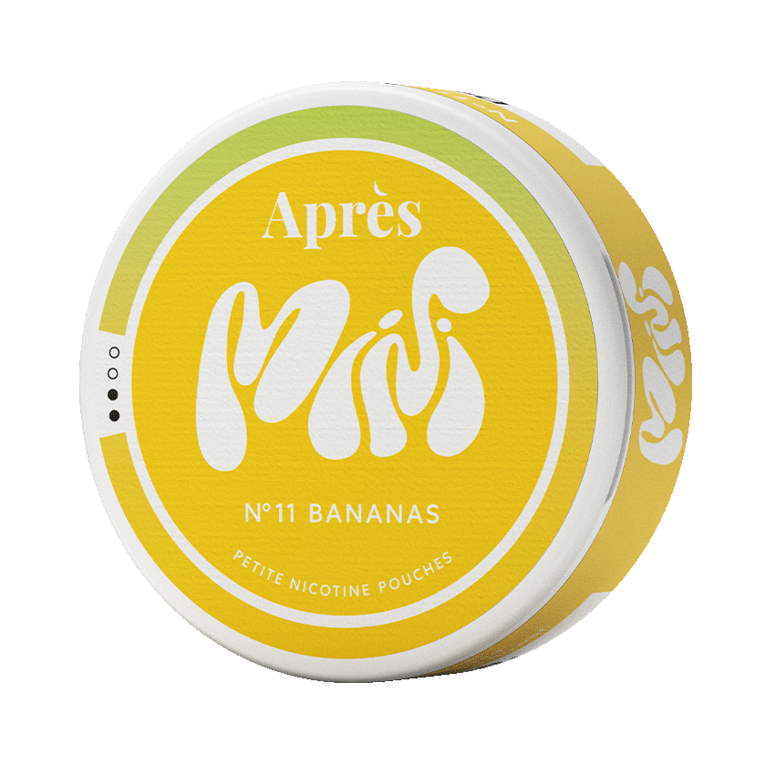 Après No.11 Bananas Mini 3,2mg, 5-pakke med nikotinposer