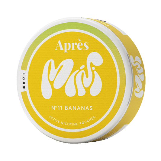 Après No.11 Bananas Mini 3,2mg, 5-pakke med nikotinposer