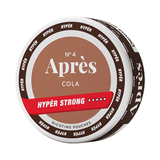 Après No.4 Cola Hypèr Strong 11mg, 5-pakke med nikotinposer