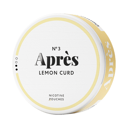 Après No.3 Lemon Curd 4,4mg, 5-pakke med nikotinposer