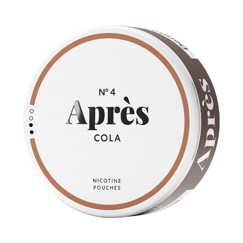 Après No.4 Cola 4,4mg, 5-pakke med nikotinposer
