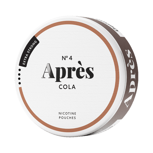 Après No.4 Cola Extra Strong 8,3mg, 5-pakke med nikotinposer