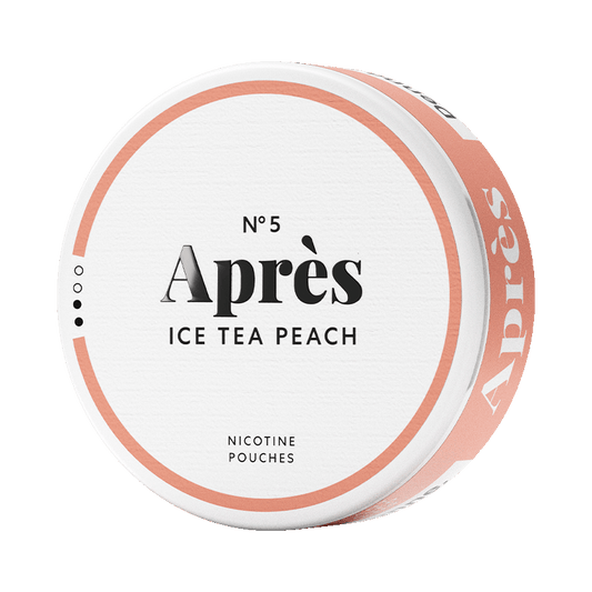 Après No.5 Ice Tea Peach 4,4mg, 5-pakke med nikotinposer