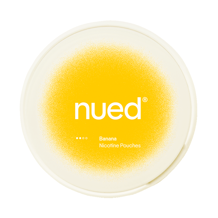 nued Banana 7mg, 5-pakke med nikotinposer