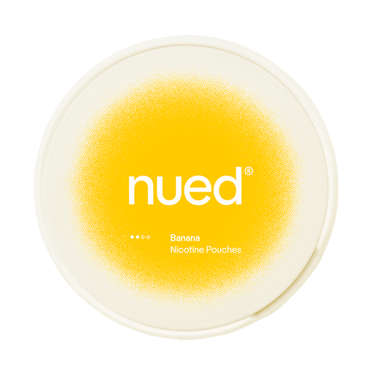nued Banana 7mg, 5-pakke med nikotinposer