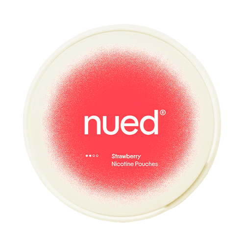 nued Strawberry 7mg, 5-pakke med nikotinposer