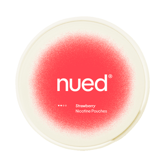 nued Strawberry 7mg, 5-pakke med nikotinposer