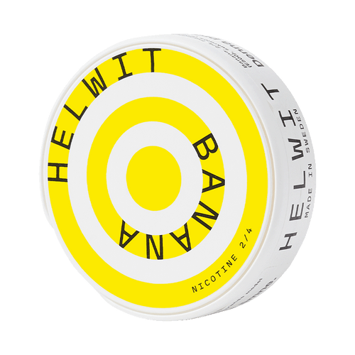 Helwit Banana 3,5mg, 5-pakke med nikotinposer