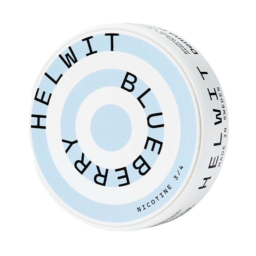 Helwit Blueberry 4,5mg, 5-pakke med nikotinposer