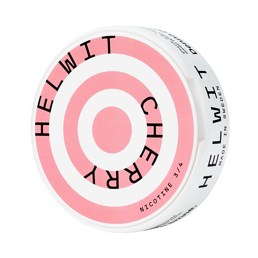 Helwit Cherry 4,5mg, 5-pakke med nikotinposer