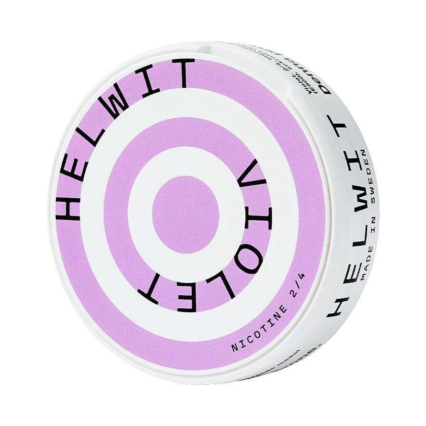 Helwit Violet 3,5mg, 5-pakke med nikotinposer