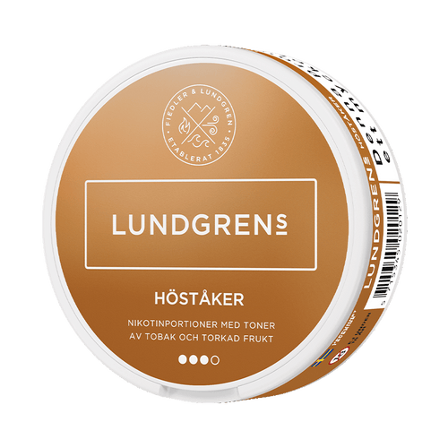 Lundgrens Höståker 10mg, 5-pakke med nikotinposer