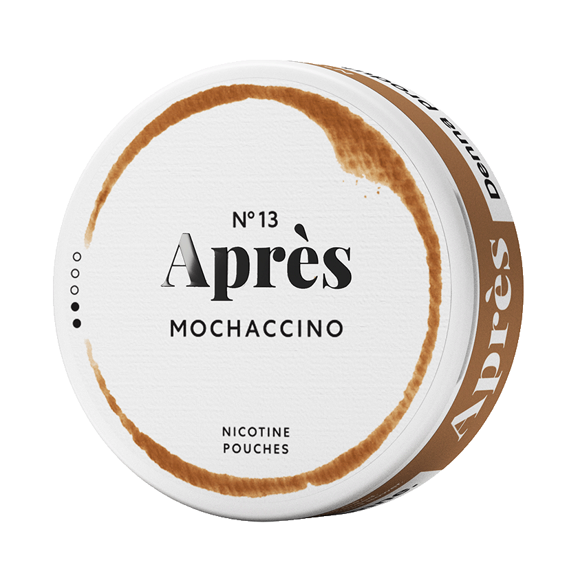 Après No.13 Mochaccino 4,4mg, 5-pakke med nikotinposer