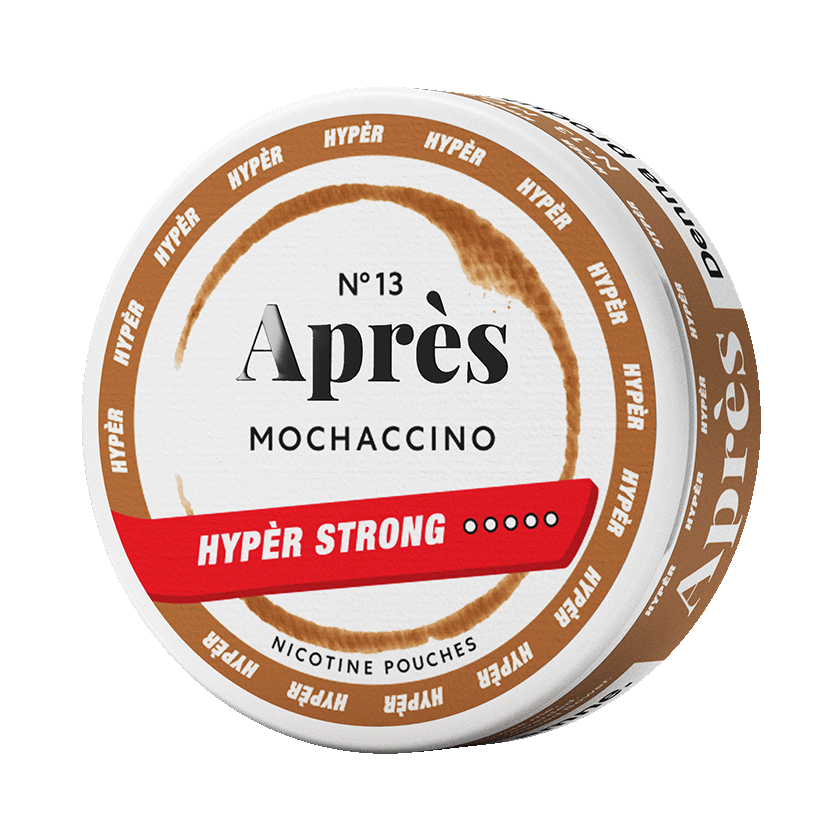 Après No.13 Mochaccino Hypèr Strong 11mg, 5-pakke med nikotinposer