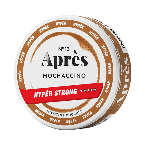 Après No.13 Mochaccino Hypèr Strong 11mg, 5-pakke med nikotinposer