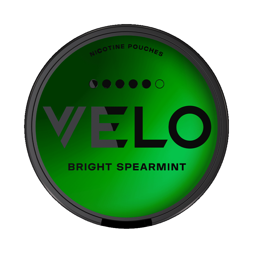 VELO Bright Spearmint 14mg, 5-pakke med nikotinposer