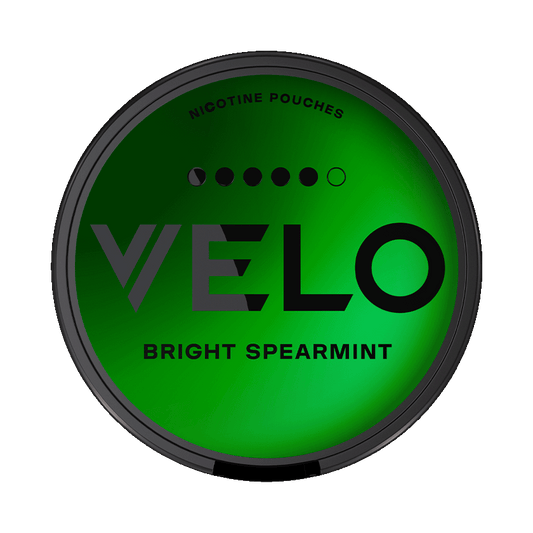 VELO Bright Spearmint 14mg, 5-pakke med nikotinposer