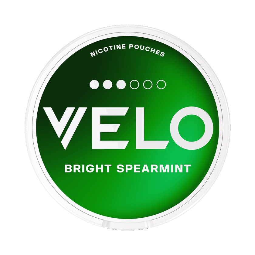 VELO Bright Spearmint 8mg, 5-pakke med nikotinposer