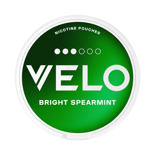 VELO Bright Spearmint 8mg, 5-pakke med nikotinposer