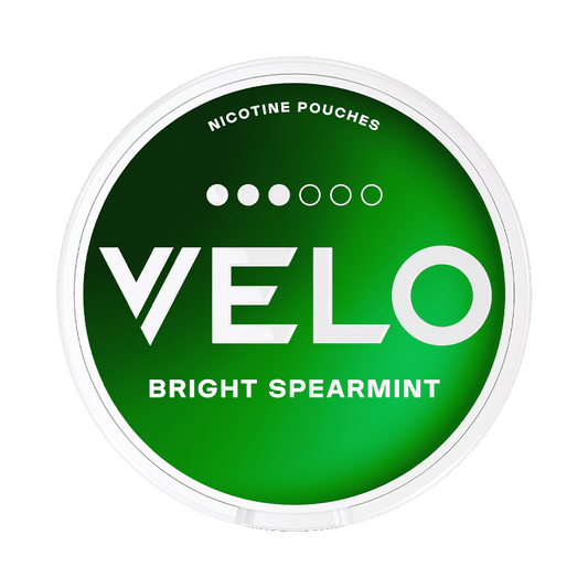 VELO Bright Spearmint 8mg, 5-pakke med nikotinposer