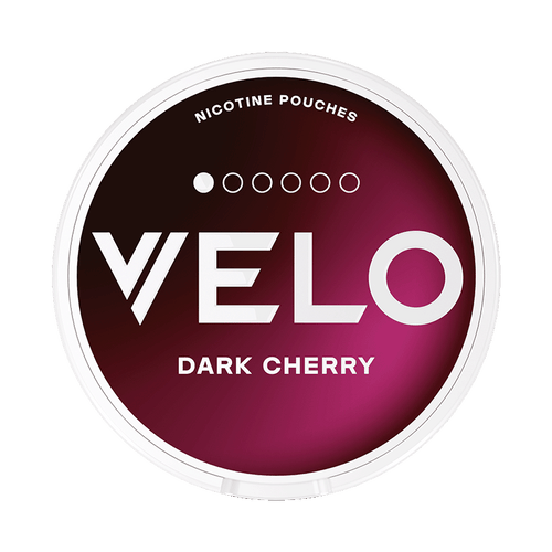 VELO Dark Cherry Mini 4mg, 5-pakke med nikotinposer
