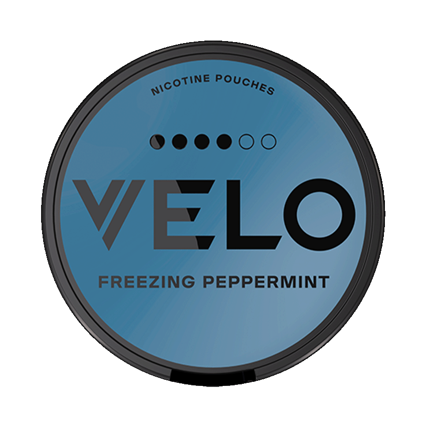 VELO Freezing Peppermint 10,9mg, 5-pakke med nikotinposer