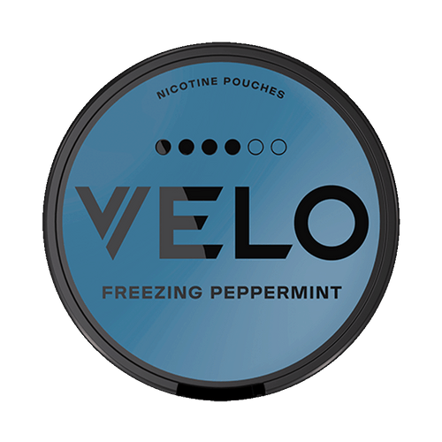 VELO Freezing Peppermint 10,9mg, 5-pakke med nikotinposer