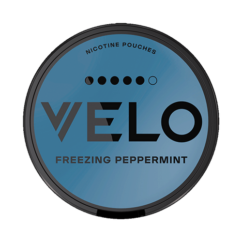 VELO Freezing Peppermint 14mg, 5-pakke med nikotinposer