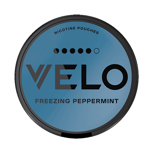 VELO Freezing Peppermint 14mg, 5-pakke med nikotinposer