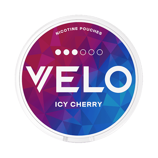 VELO Icy Cherry 8mg, 5-pakke med nikotinposer
