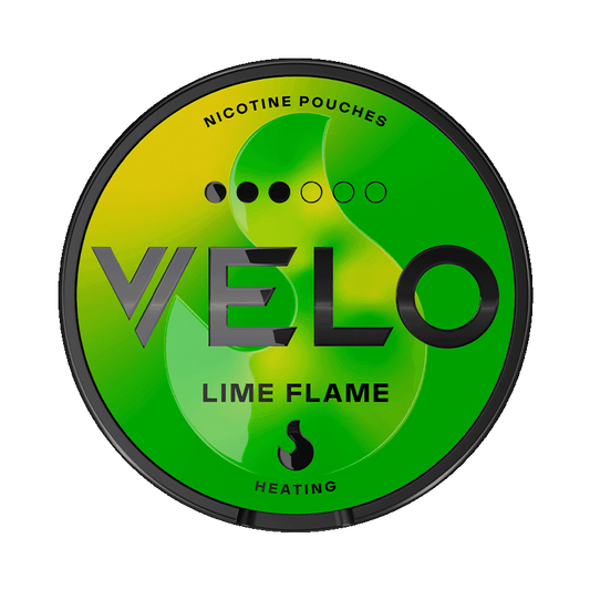 VELO Lime Flame 8mg, 5-pakke med nikotinposer