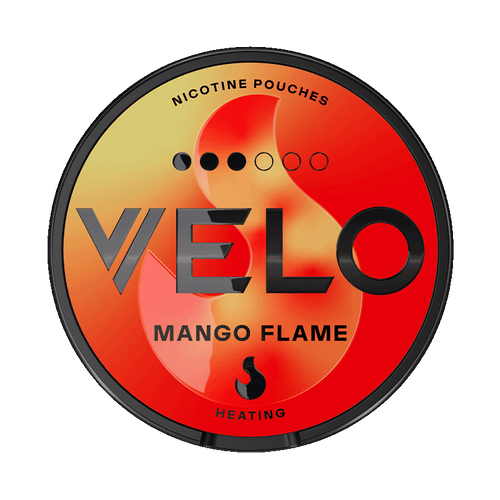 VELO Mango Flame 10mg, 5-pakke med nikotinposer