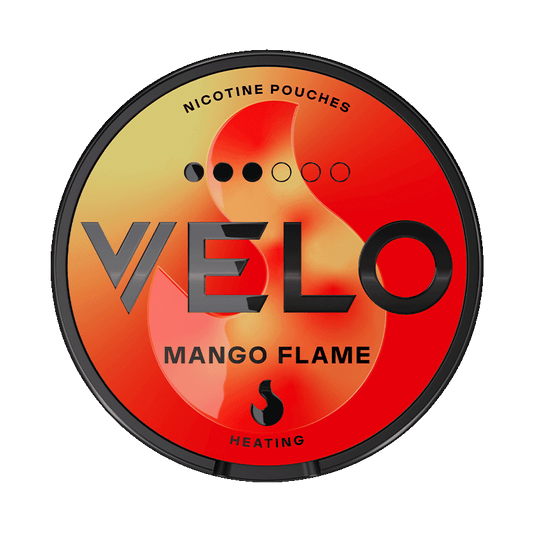 VELO Mango Flame 10mg, 5-pakke med nikotinposer