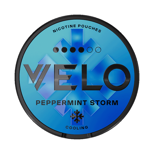 VELO Peppermint Storm 10,9mg, 5-pakke med nikotinposer