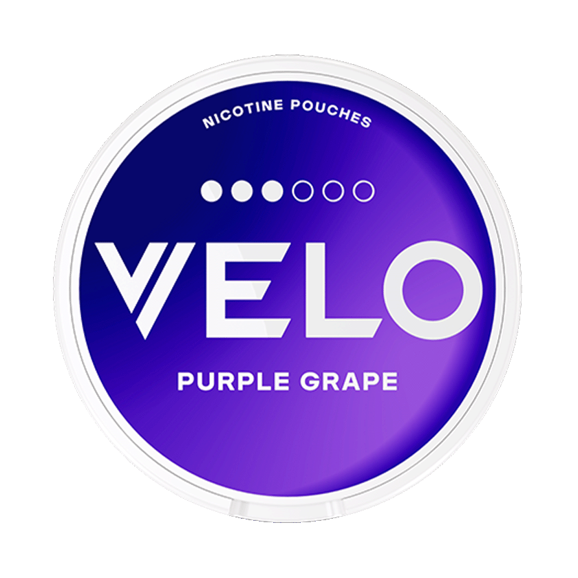 VELO Purple Grape 10mg, 5-pakke med nikotinposer