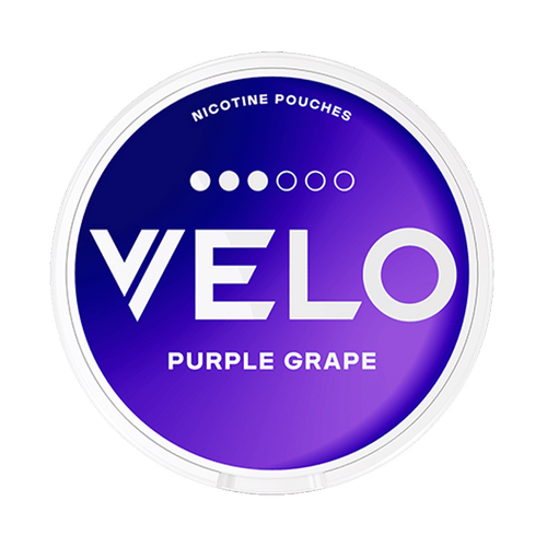 VELO Purple Grape 10mg, 5-pakke med nikotinposer