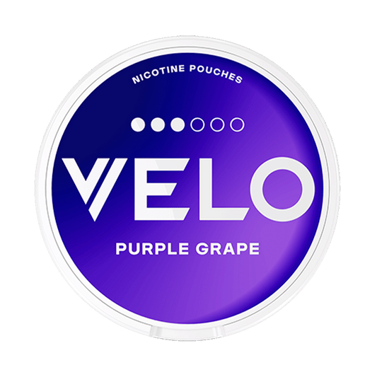 VELO Purple Grape 10mg, 5-pakke med nikotinposer