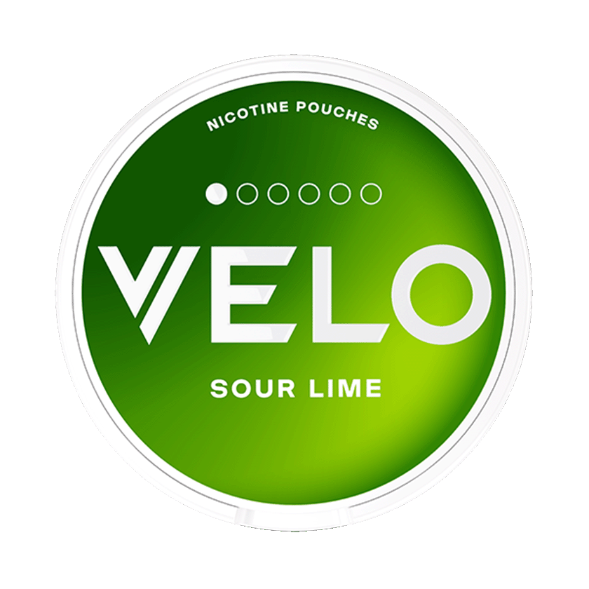 VELO Sour Lime Mini 4mg, 5-pakke med nikotinposer