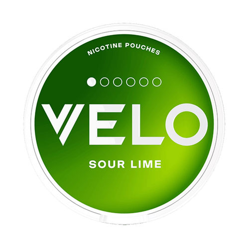 VELO Sour Lime Mini 4mg, 5-pakke med nikotinposer