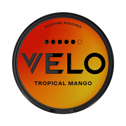 VELO Tropical Mango 14mg, 5-pakke med nikotinposer